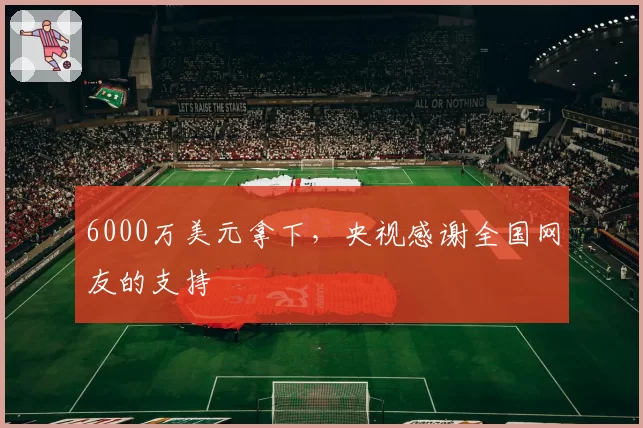 6000万美元拿下，央视感谢全国网友的支持